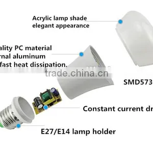 China Factory Direct Sale ce Rohs Unique Designed Smd E27 Led Light Bulb thumbnail-5