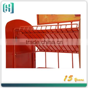 2013 Hot Sale 3 Layers Metal Used Wire Display Racks/ Wine Display Rack/bottle Display Rack thumbnail-4