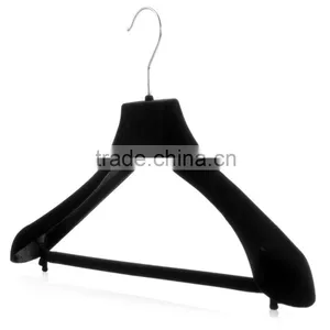 Velvet Coat Hanger With Bar thumbnail-1