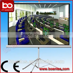 Matte White Floor Stand Bracket Tripod Projection Screen for 1:1 120 Inch BETTS1-120 thumbnail-4