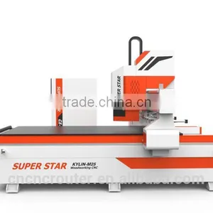 3d Cnc Wood Carving Machine for Wood Design With Auto Changer thumbnail-2