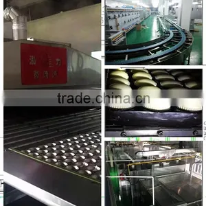 High Capacity Automatic Cake Making Machine / Cake Production Line / Cake Baking Oven thumbnail-6