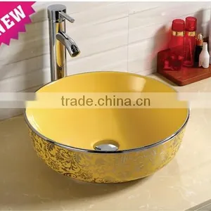 Gold Supplier Ceramic Bathroom Hotel Bowl Wash Basin With Stand thumbnail-3
