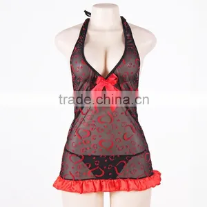 Hang Neck Sexy Lingerie for Fat Women thumbnail-3