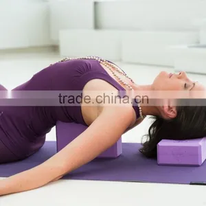 TPE Yoga Mat With Yogablock thumbnail-1