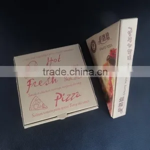 Factory Price High Quality Corrugated E-flute Paperboard Pizza Box thumbnail-1