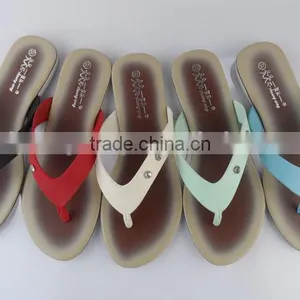 2016girl Dress Flip Flop Lady Slipper With Rhinestone for Beach thumbnail-6