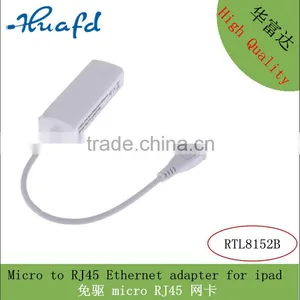 Wholesale Micro Usb Lan to Ethernet Adapter Driver for Tablet Made in China thumbnail-4