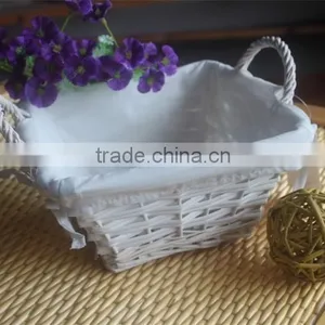 Small Wilow Storage Basket; Wicker Stock Basket thumbnail-3