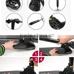 7.2 kg Folding Carbon Fiber Foldable Electric Mountain Bike in Black Color thumbnail-6
