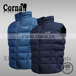 Top Quality Wholesale Men Winter Outdoor Active Down Feather Windproof New Design Waistcoat thumbnail-2