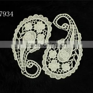 Fashion New Design 100% Cotton Lace Fabric Embroidery Designs thumbnail-1