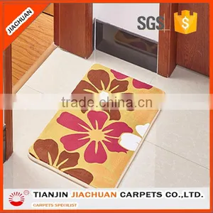Polyester Antislip Plain Cheap Fancy Door Mat thumbnail-4