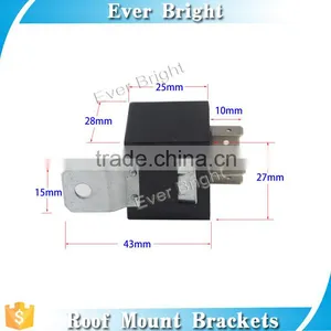 12V 80A Five-feet Black Waterproof Auto Relay thumbnail-4