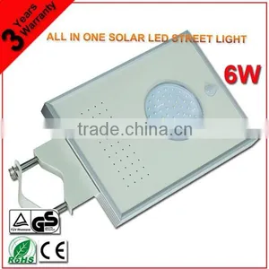 6W All In One Solar LED Street Light ( With Sensor ) thumbnail-1