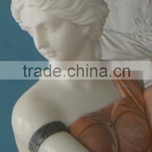 Hand Carved Life Size Marble Statue of Apollo Bath thumbnail-3