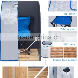 Portable Mini Steam & Far Infrared Two in One Function Sauna Room thumbnail-5