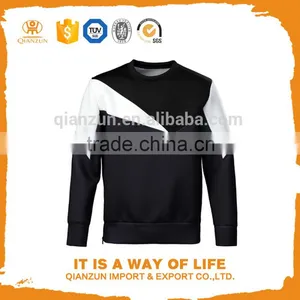 Custom Black White Hoodies Men Blank Fashion Hoodies Best Quality Hoodies Wholesale thumbnail-1