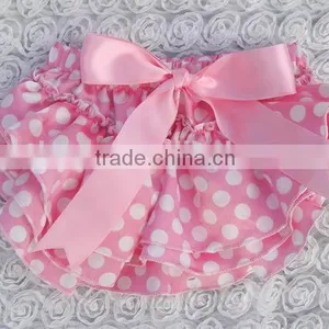 2016 Fashion Cute Cotton Baby Shorts , Lovely Elasticated Summer Baby Stain Bloomers,Cute Ruffle Bloomers For Children thumbnail-1