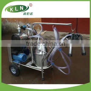 One Cow Milking Machine With Vacuum Pump thumbnail-1