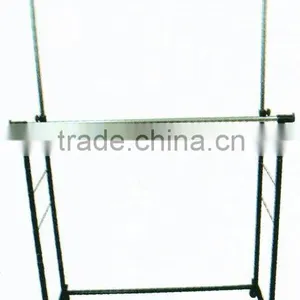 Steel Removable and Double-deck Clothes Rack thumbnail-1