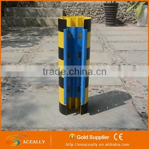 Adjustable Column Protector Plastics Upright Protector Corner Guard For Pallet Racks thumbnail-3