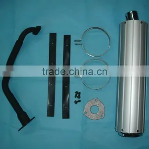GY6 50CC 125CC 150CCGo Kart Exhaust Muffler thumbnail-1