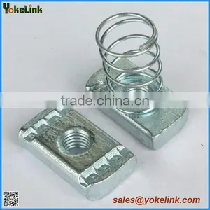 Short Spring Carbon Steel Channel Nut thumbnail-3