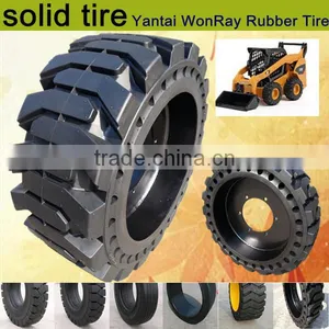 Long Life 445/65-D22.5 Molded on Solid Tires for Lifting Platform Trucks thumbnail-1