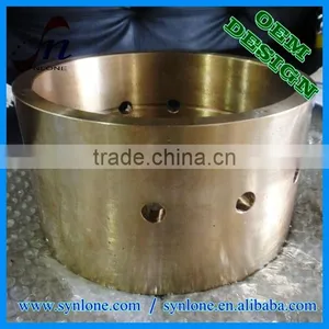 Custom Made Brass Casting Tungsten Carbide Bushing Parts thumbnail-4