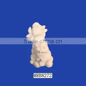 Unpainted White Resin Figurine thumbnail-1