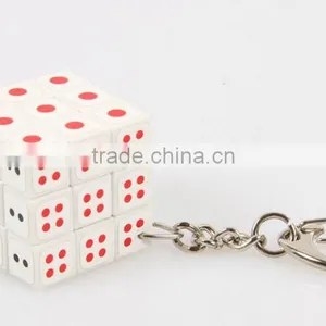 Best Sale Magic Cube Keychain With Custom Logo,various Color,with High Quality,OEM Orders Are Welcome thumbnail-1
