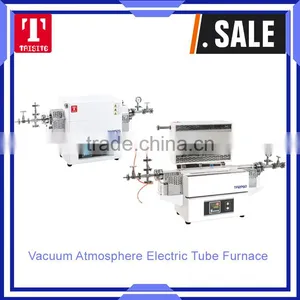 1200 Vacuum Atmosphere Electric Tube Furnace for Sintering Minerals thumbnail-1