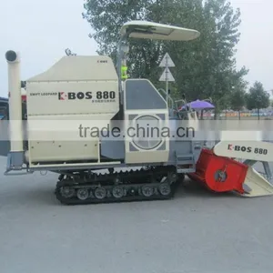 4lZ-4.0Z Full Feed Rice & Wheat Combine Harvester Big Tank thumbnail-2