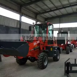 ZL08 0.8Ton 1Ton 4WD Mini Wheel Loaders With Loader Attachments for Farm thumbnail-1