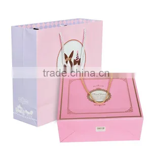Gift Promotional Packaging Paper Bags With Cotton Handle thumbnail-4