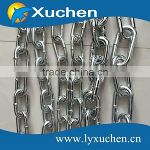 Din5685C Standard Galvanized Mild Steel Long Link Chain thumbnail-3