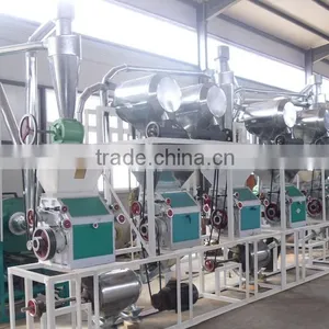 Whole Set 250 TPD Wheat Flour Mill for Sale thumbnail-3