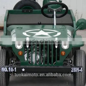 4x4 Adult Drive 150cc Petrol Willys Car (TKG110-Z) thumbnail-3