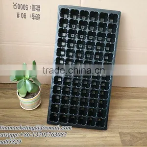Hydroponics Plastic Nursery Seedling Pots, Nursery Seedling Tray for Seed Germination System thumbnail-1