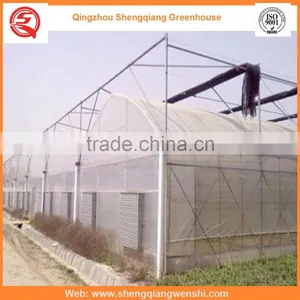 China Supplier Multi-span 7.2m Plastic PE Film Agriculture Greenhouse for Sale thumbnail-4