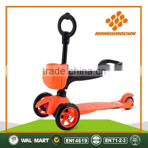 Hot Sale Three Light Wheels 3 in 1 Baby Scooter thumbnail-3