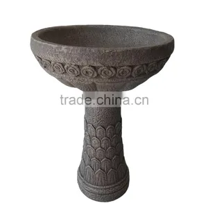 Cement Granite Birds Baths Carving for Garden Using thumbnail-5