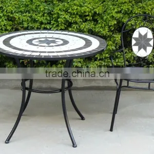 Set of 3pcs 2 Seater Mosaic Bistro Set thumbnail-5