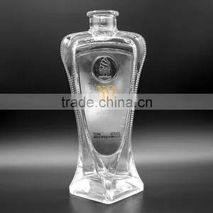 Wholesale 700ml Whisky Liquor Vodka Bottle Wine Spirit Decanter thumbnail-1
