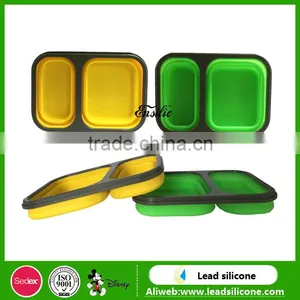 Eco-friendly Collapsible Silicone Rubber Bowl Cover thumbnail-1