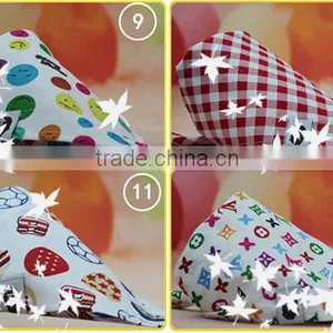 Trangle Cotton Baby Bib Manufacturer Wholesale thumbnail-2