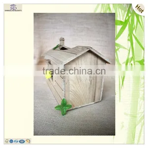 Prefabricated Curving Eave Chimney Decor Bird Cage Houses thumbnail-3