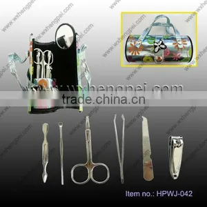 Wedding Gift Cylinder Handbag Six Piece Set Manicure Set thumbnail-1