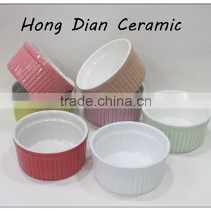 Ovenware Pie Form Ramekin and Ceramic Material Pudding Cup,ceramic Ramekin thumbnail-1